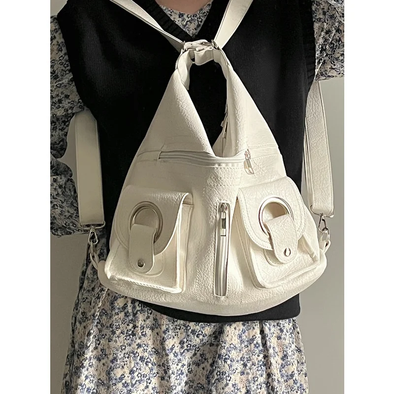 Модная женская сумка большой вместимости, новая сумка через плечо на одно плечо для поездок на работу и занятий, регулируемые ремни из искусственной кожи
Модная женская сумка большой вместимости, новая сумка через плечо на одно плечо для поездок на работу и занятий, регулируемые ремни из искусственной кожи