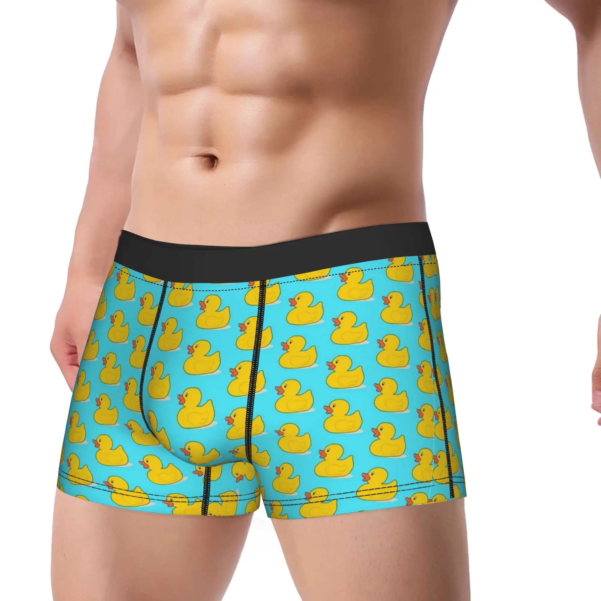 Yellow Rubber Duck Underwear Males Underpants Print Novelty Boxer Shorts Quality Boxer Brief Plus Size
Yellow Rubber Duck Underwear Males Underpants Print Novelty Boxer Shorts Quality Boxer Brief Plus Size