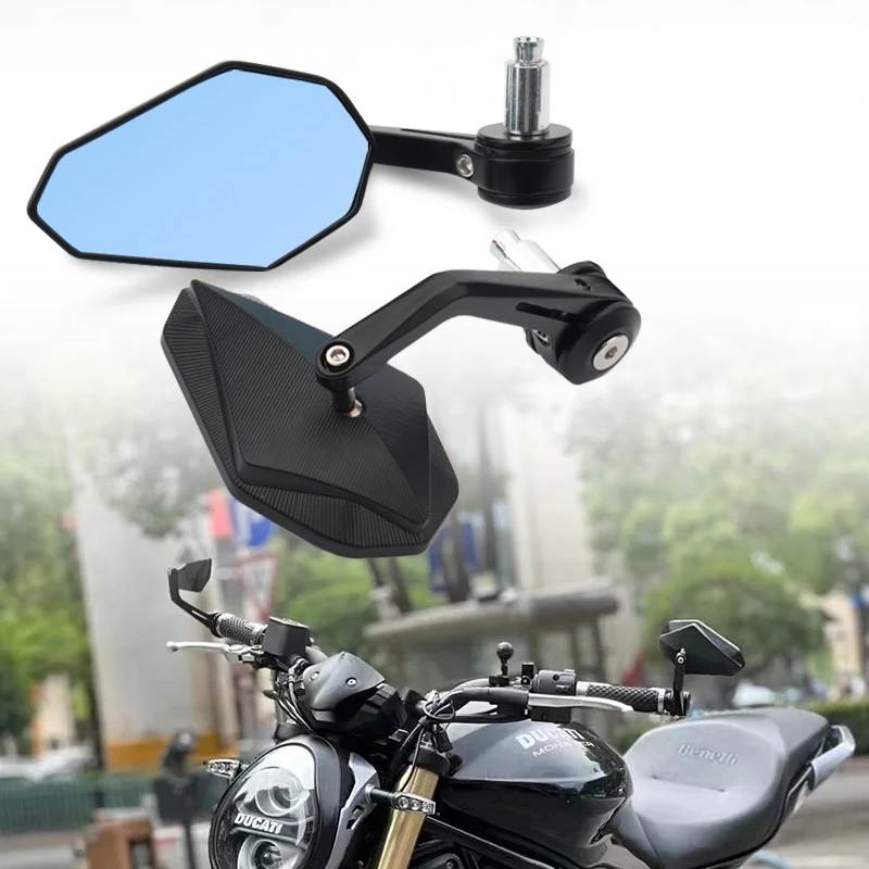 Universal 1 Pair 22mm 7/8" Motorcycle Rearview Mirrors Aluminium alloy Handlebar Mirror Rear View Mirror Accessories
Universal 1 Pair 22mm 7/8" Motorcycle Rearview Mirrors Aluminium alloy Handlebar Mirror Rear View Mirror Accessories