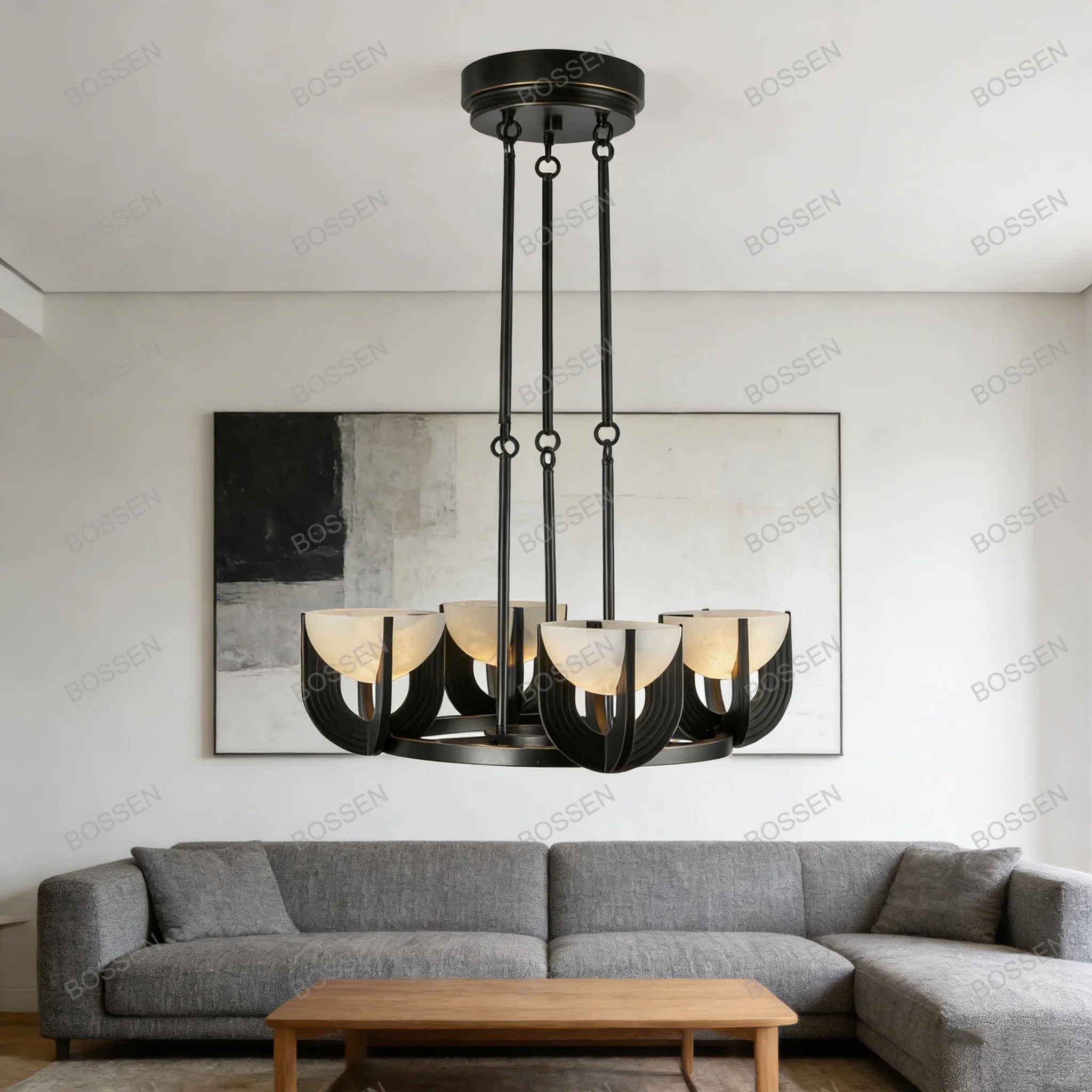 REVEN Modern Art Deco Pendant Light Luster 2026 New Marble Gold Hardware 3-Color Dimmable Chandelier For Bar Restaurant Hotel
REVEN Modern Art Deco Pendant Light Luster 2026 New Marble Gold Hardware 3-Color Dimmable Chandelier For Bar Restaurant Hotel