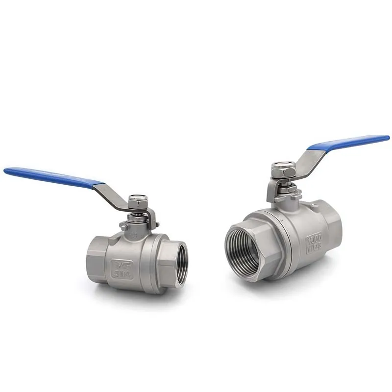 BSPT 304/316L Stainless Steel Female Two-piece Full Port Ball Valve 1/4 "3/8" 3/4 " 1-1/2" 1 "2" Internal Thread Switch Valve
BSPT 304/316L Stainless Steel Female Two-piece Full Port Ball Valve 1/4 "3/8" 3/4 " 1-1/2" 1 "2" Internal Thread Switch Valve