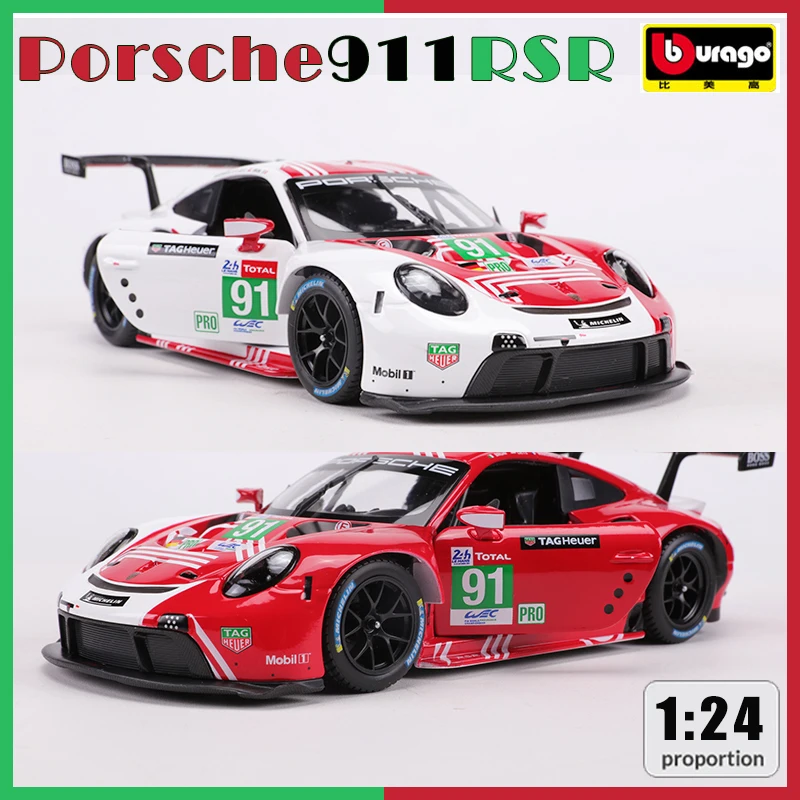 Burago 1:24 911 RSR LM 2020 Racing Edition Die Casting Alloy Car Model Art Deco Collection Toy Tools Gift Factory
Burago 1:24 911 RSR LM 2020 Racing Edition Die Casting Alloy Car Model Art Deco Collection Toy Tools Gift Factory