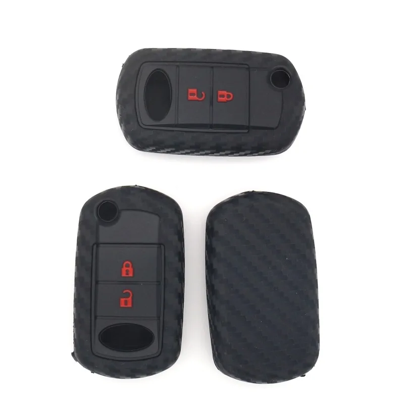 Silicone key cover for Land Rover Smart 2 buckle car key silicone cover carbon fiber key bag cover anti-drop key cover
Silicone key cover for Land Rover Smart 2 buckle car key silicone cover carbon fiber key bag cover anti-drop key cover