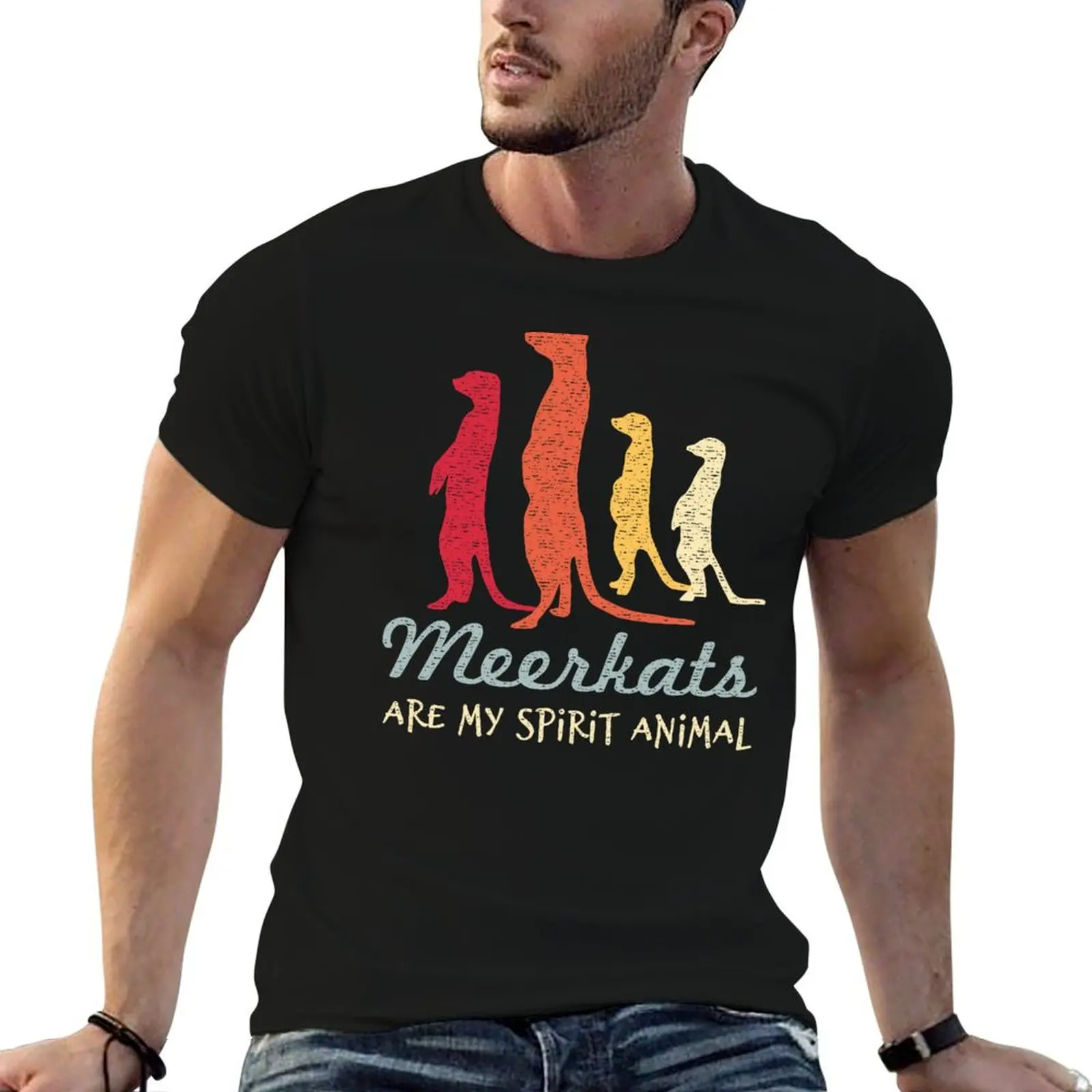 Meerkats Are My Spirit Animal - Love Meerkats T-Shirt clothes korean fashion mens shirts graphic tee
Meerkats Are My Spirit Animal - Love Meerkats T-Shirt clothes korean fashion mens shirts graphic tee