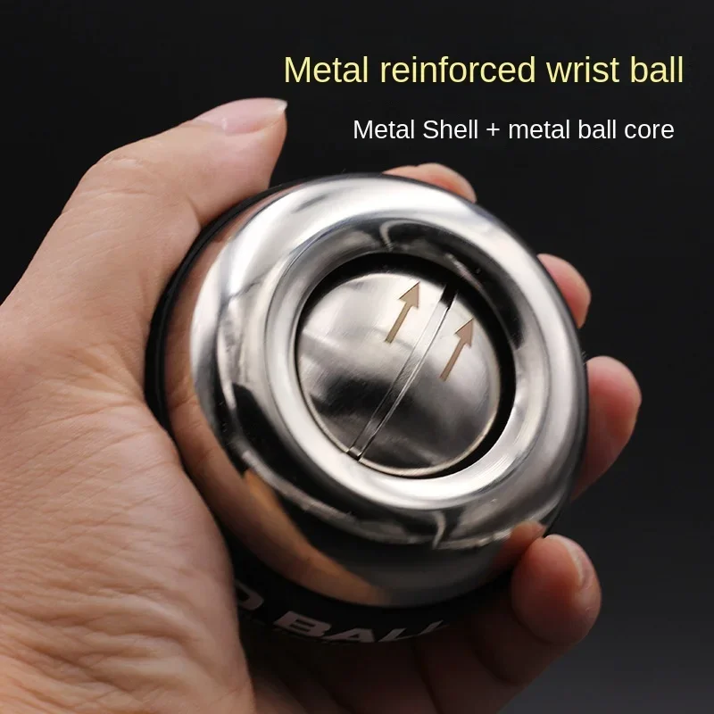 All metal wrist gyro forearm strength gyro ball arm muscle fitness training equipment Intensify Professional training
All metal wrist gyro forearm strength gyro ball arm muscle fitness training equipment Intensify Professional training