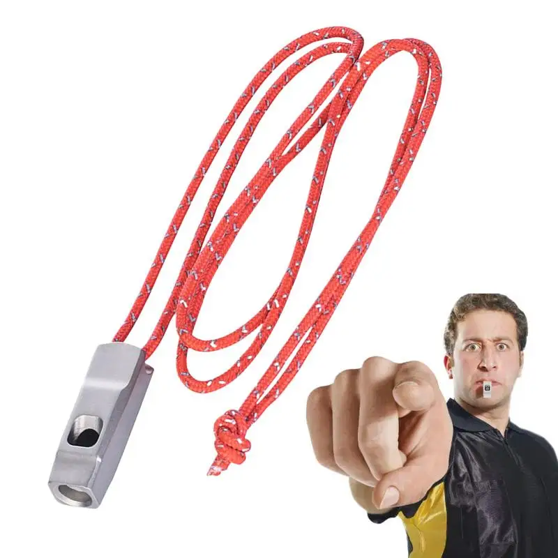 Portable Referee Whistles with Rope Sport Kayaking Boating Whistle Party Training Soccer Football Basketball Cheerleading Tool
Portable Referee Whistles with Rope Sport Kayaking Boating Whistle Party Training Soccer Football Basketball Cheerleading Tool