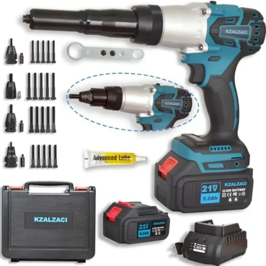 2-IN-1 Cordless Rivet/Rivet Nut Tool Electric Rivet Nut Gun For Nuts 10/24", 1/4", 5/16", 3/8",Portable Pop Rivet Gun for Blind
2-IN-1 Cordless Rivet/Rivet Nut Tool Electric Rivet Nut Gun For Nuts 10/24", 1/4", 5/16", 3/8",Portable Pop Rivet Gun for Blind