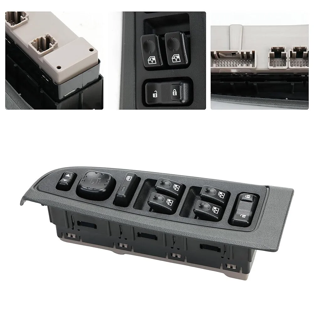 Front Driver Left Side Power Window Switch Black for Chevy 15883320
Front Driver Left Side Power Window Switch Black for Chevy 15883320