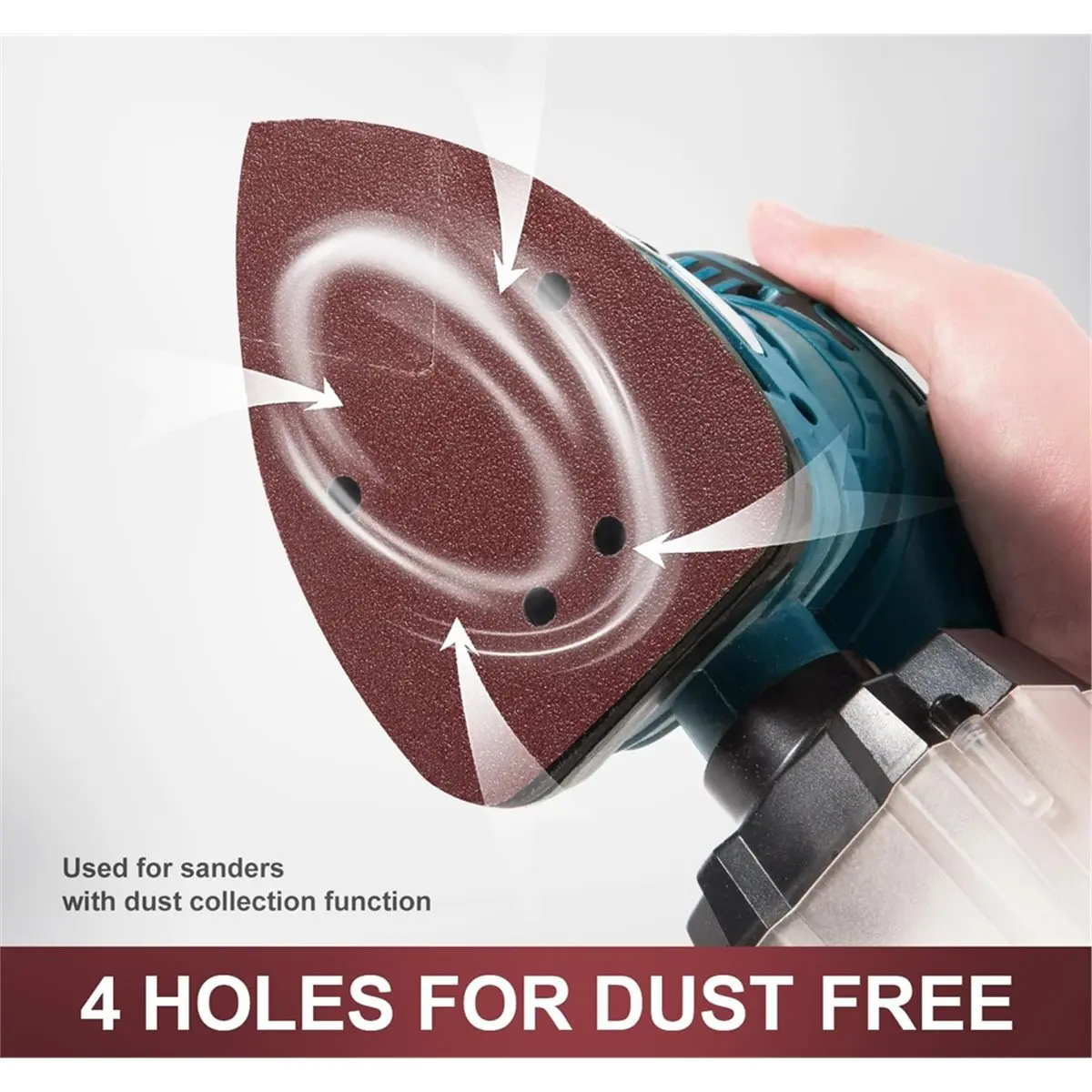 Budget-Friendly-Mouse Sander Pads 30-Piece 80 Grit Mouse Sanding Pads 4 Holes Detail Sander Pad Hook and Loop Sandpaper for Mous
Budget-Friendly-Mouse Sander Pads 30-Piece 80 Grit Mouse Sanding Pads 4 Holes Detail Sander Pad Hook and Loop Sandpaper for Mous