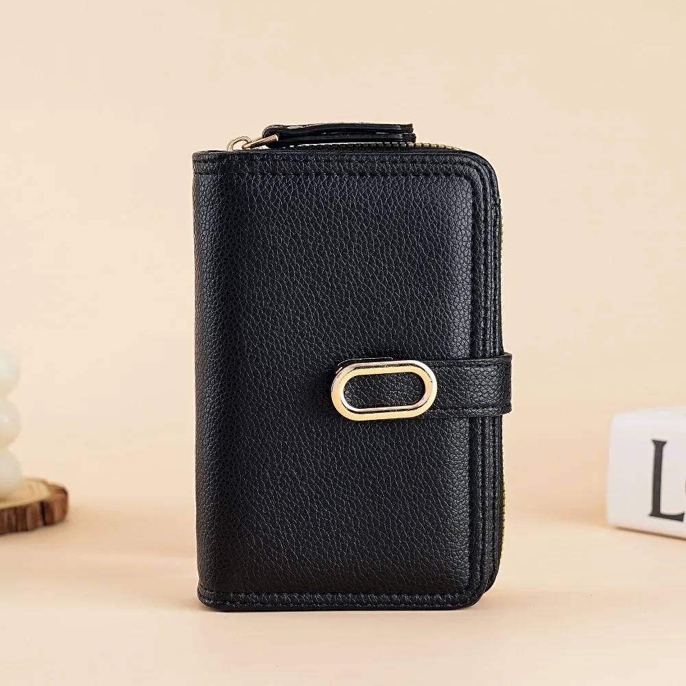 Fashion Large Capacity Women's Wallet PU Leather Solid Color Coin Purse Zipper Short Wallet Women
Fashion Large Capacity Women's Wallet PU Leather Solid Color Coin Purse Zipper Short Wallet Women
