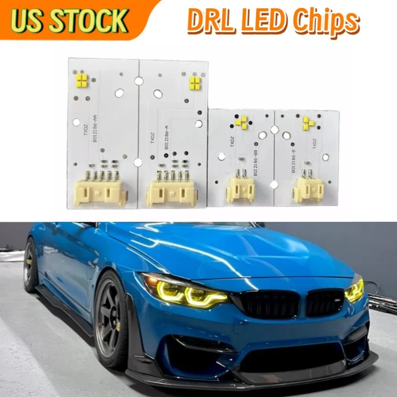 Yellow Daytime Running Light LED Boards For BMW F80 M3 F32 F33 F82 F83 M4 F36 LCI Adaptive Headlight Daylight DRL LED Chips US
Yellow Daytime Running Light LED Boards For BMW F80 M3 F32 F33 F82 F83 M4 F36 LCI Adaptive Headlight Daylight DRL LED Chips US