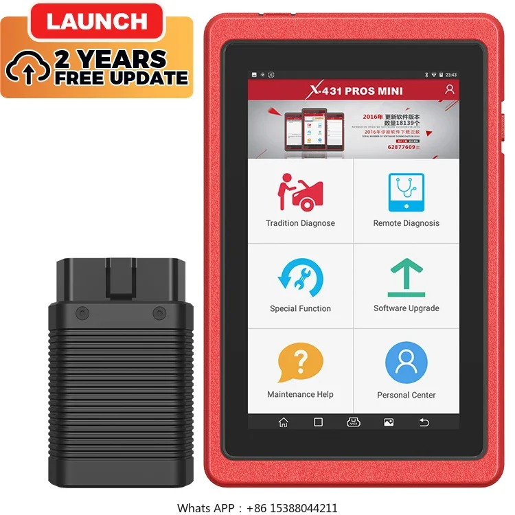 2023 Original New lau nch Full System X431 Pros Mini X 431 Pro X-431 ob d2 Auto Diagnostic Tool Scanner Car Automotive Escaner
2023 Original New lau nch Full System X431 Pros Mini X 431 Pro X-431 ob d2 Auto Diagnostic Tool Scanner Car Automotive Escaner
