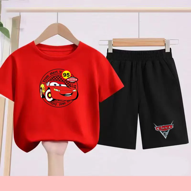 Summer Sportswear T-shirt + Children's Disney Car Pattern Set + Shorts - Suitable for Boys and Girls Extremely Charming Clothing
Summer Sportswear T-shirt + Children's Disney Car Pattern Set + Shorts - Suitable for Boys and Girls Extremely Charming Clothing