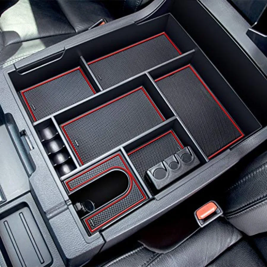 Compatible with Toyota Tundra Accessories 2014-2021 Center Console Organizer, Insert ABS Materials Tray, Armrest Secondary Stor
Compatible with Toyota Tundra Accessories 2014-2021 Center Console Organizer, Insert ABS Materials Tray, Armrest Secondary Stor