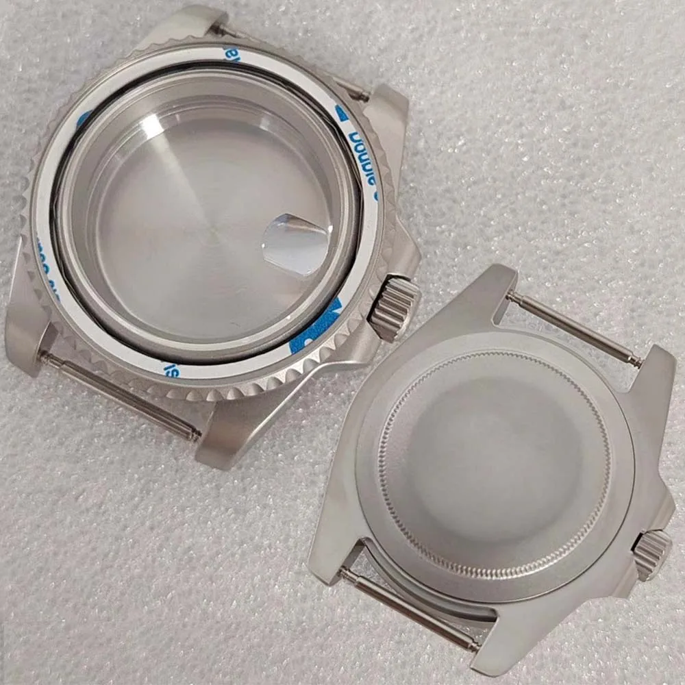 SUB Silver Brushed Case 40MM Stainless Steel Bezel-less Sapphire Glass Accessories for NH35/NH36 Movement
SUB Silver Brushed Case 40MM Stainless Steel Bezel-less Sapphire Glass Accessories for NH35/NH36 Movement
