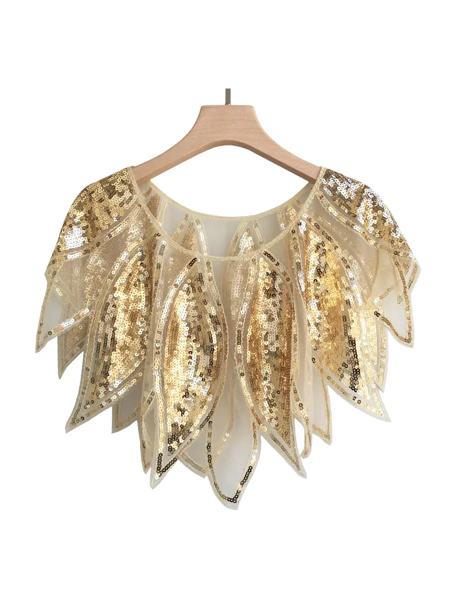 Women Scarves Wraps Cover Up Scarves 1920s Flapper Fringe Shawl Cover Up Party Beaded Sequin Cape Vintage Mesh Scarf Wraps Capes
Women Scarves Wraps Cover Up Scarves 1920s Flapper Fringe Shawl Cover Up Party Beaded Sequin Cape Vintage Mesh Scarf Wraps Capes