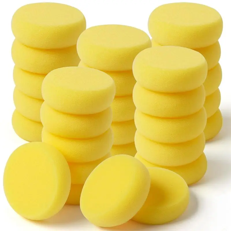 AB46-48 Pcs Yellow Round Painting Sponges Watercolors Sponges For Painting, Ceramics, Pottery
AB46-48 Pcs Yellow Round Painting Sponges Watercolors Sponges For Painting, Ceramics, Pottery