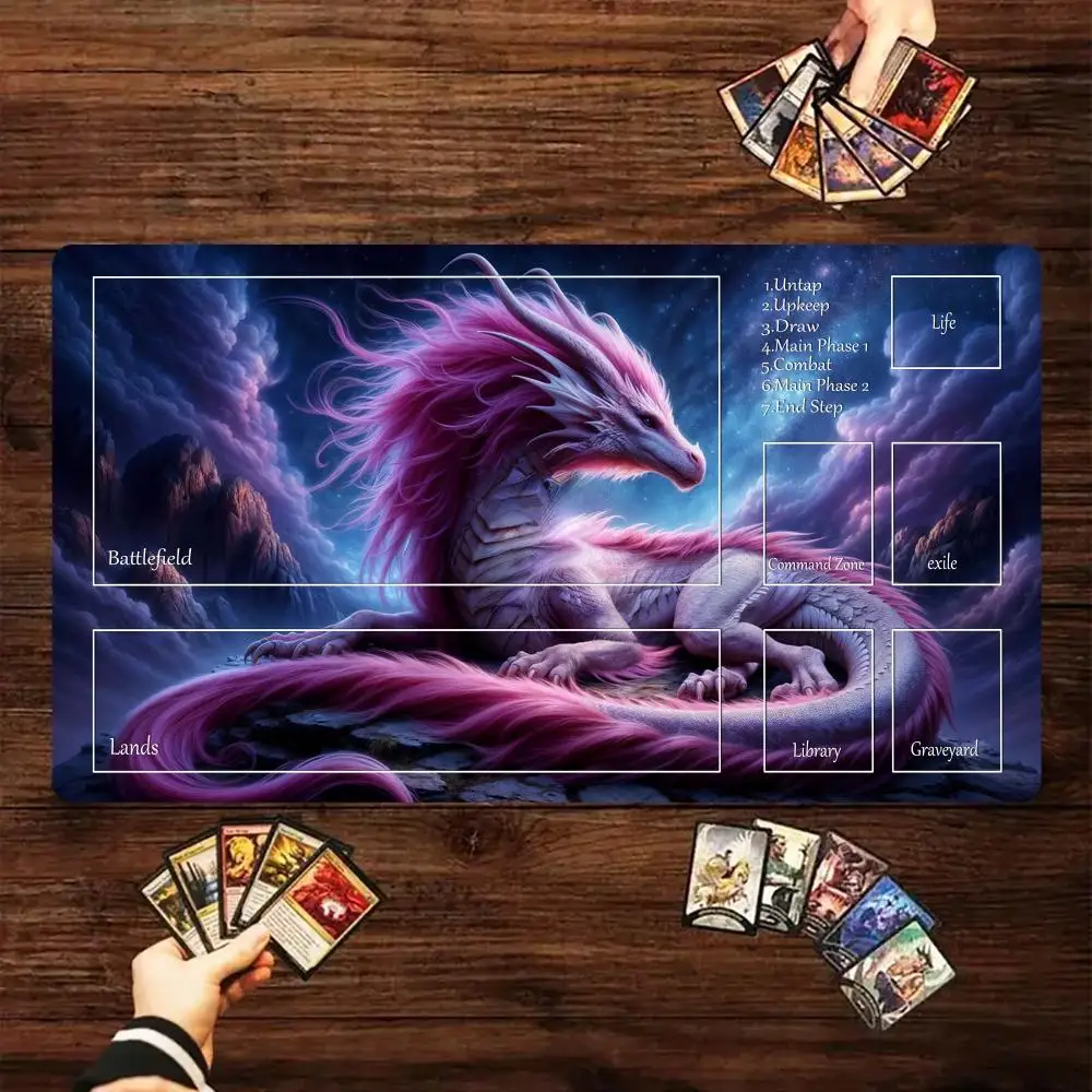 MTG игровой коврик Magic Card игровые коврики Розовый гигантский дракон аниме коврик для мыши резиновый противоскользящий настольный коврик аксессуары для ПК клавиатура коврик для мыши
MTG игровой коврик Magic Card игровые коврики Розовый гигантский дракон аниме коврик для мыши резиновый противоскользящий настольный коврик аксессуары для ПК клавиатура коврик для мыши