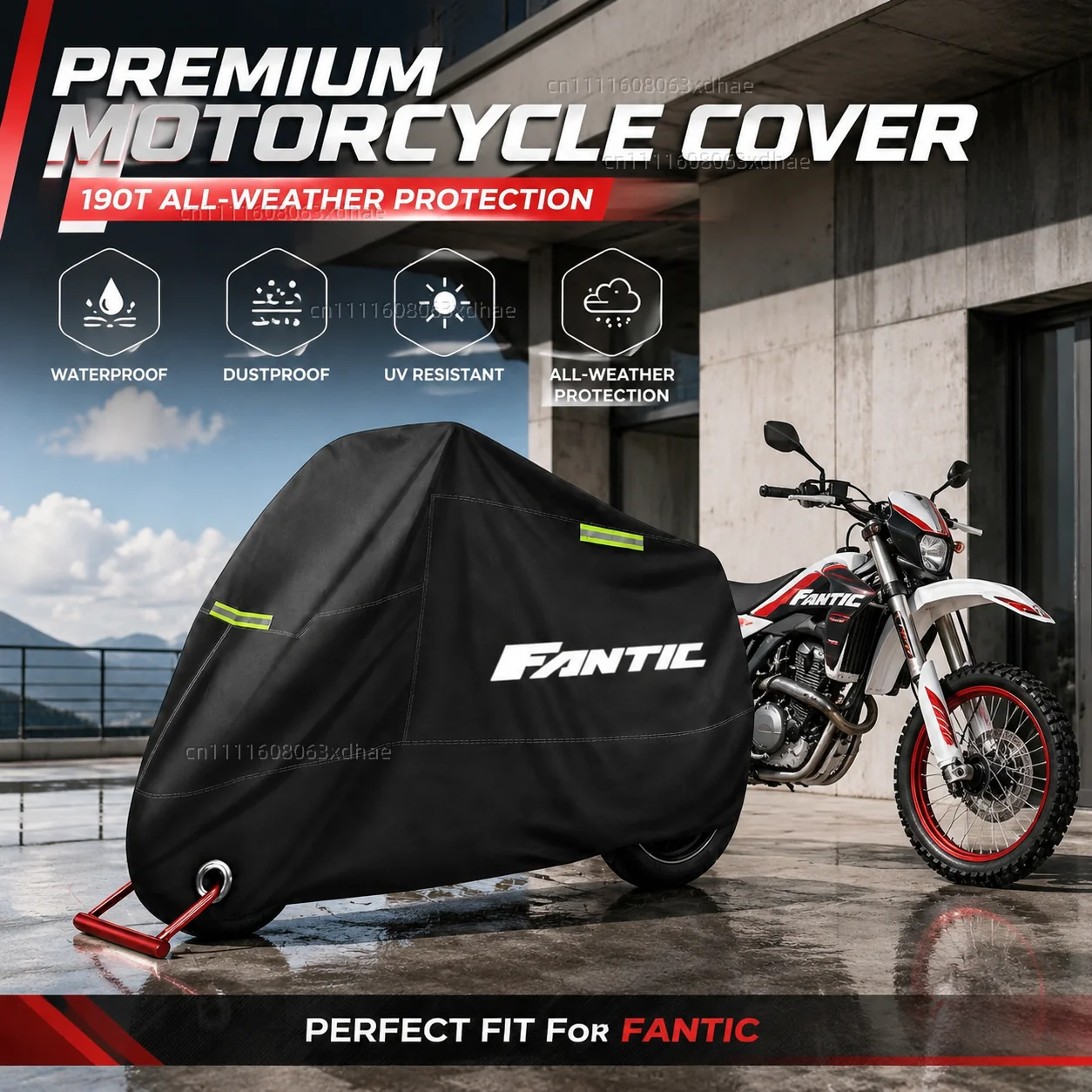 Premium Motorcycle Cover All Weather Dust Rain UV Protection 190T Oxford Cloth For For FANTIC CABALLERO FLAT TRACK 125 250 500
Premium Motorcycle Cover All Weather Dust Rain UV Protection 190T Oxford Cloth For For FANTIC CABALLERO FLAT TRACK 125 250 500