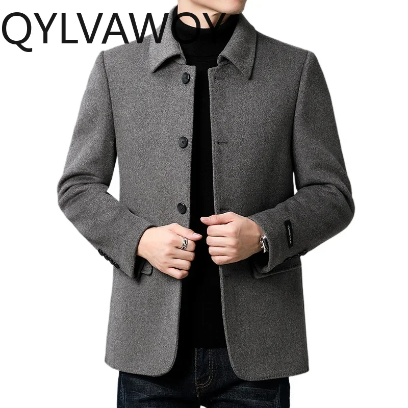 QYLVAWOY 68% Wool Coat Winter Jackets High-end Mens Jacket Business Casual Wool Coats for Man Clothes 2025 Chaquetas Hombre
QYLVAWOY 68% Wool Coat Winter Jackets High-end Mens Jacket Business Casual Wool Coats for Man Clothes 2025 Chaquetas Hombre