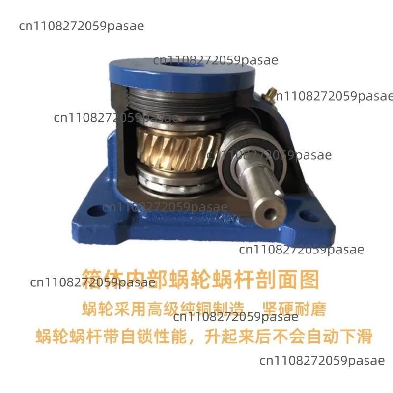 SWL Screw Jack, Hand-Cranked Manual Lifting Platform, Lightweight and Compact Lifting Platform, Electric Four-Axis Interlinked
SWL Screw Jack, Hand-Cranked Manual Lifting Platform, Lightweight and Compact Lifting Platform, Electric Four-Axis Interlinked