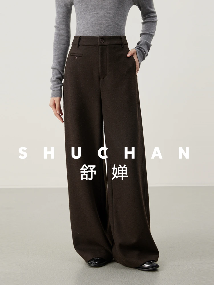 Old Worsted Wool Casual Straight Pants 25 Autumn Winter Warm Pantalon Pour Femme Streetwear Women
Old Worsted Wool Casual Straight Pants 25 Autumn Winter Warm Pantalon Pour Femme Streetwear Women