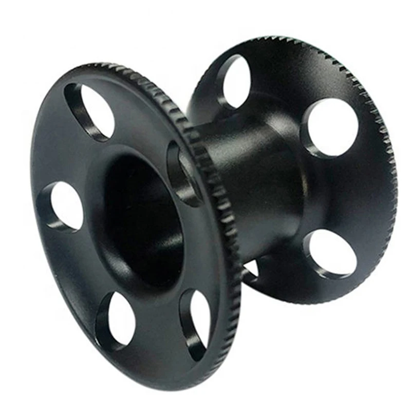 CNC Machined Black Anodized Aluminum Timing Pulley / Spool Precision Metal and Plastic Parts Cnc Milling
CNC Machined Black Anodized Aluminum Timing Pulley / Spool Precision Metal and Plastic Parts Cnc Milling