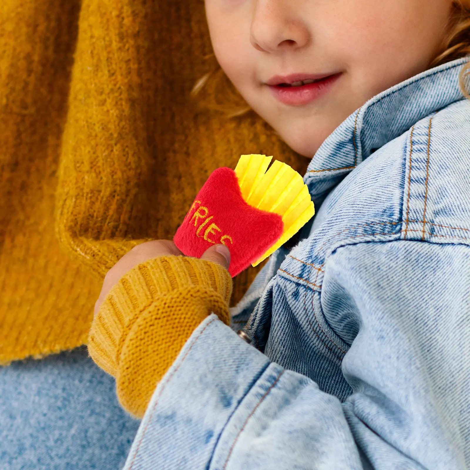 10Pcs Funny French Fries Soft Food Stuffed Accessories Creative DIY Hat Shoe Decor Kids Cartoon Cartoon Head Simulation Food
10Pcs Funny French Fries Soft Food Stuffed Accessories Creative DIY Hat Shoe Decor Kids Cartoon Cartoon Head Simulation Food