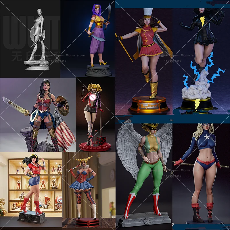 1/24 1/18 Scale DIY Self-assembled GK 3D Resin Un-panited Doll White Model Devil's Daughter Talia Ghul Energetic Girl Mary
1/24 1/18 Scale DIY Self-assembled GK 3D Resin Un-panited Doll White Model Devil's Daughter Talia Ghul Energetic Girl Mary