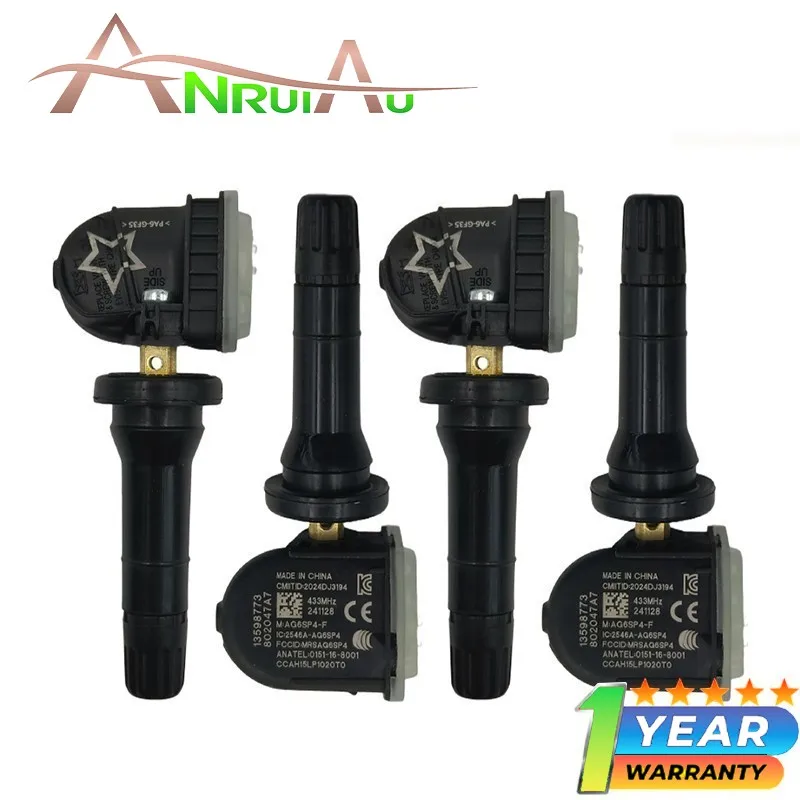 4PCS TPMS Tire Pressure Sensor 433MHz 13598773 13506028 for GM Chevy GMC Buick 2015-2020 13598773
4PCS TPMS Tire Pressure Sensor 433MHz 13598773 13506028 for GM Chevy GMC Buick 2015-2020 13598773