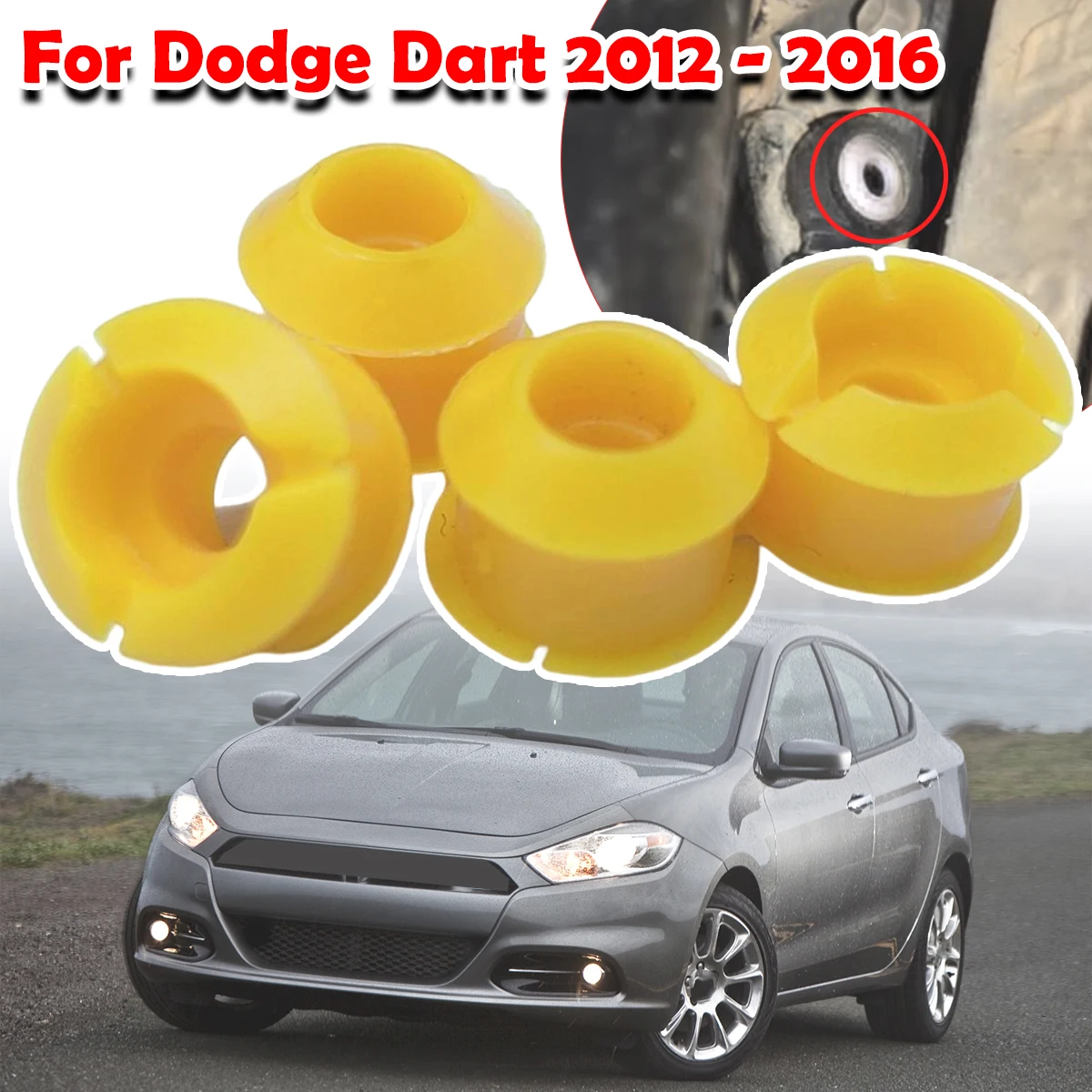4pc Automatic Shifting Fix Gear Selector Lever Linkage Shift Cable Bushing Car Accessories For Dodge Dart 2012 2013 2014 - 2016
4pc Automatic Shifting Fix Gear Selector Lever Linkage Shift Cable Bushing Car Accessories For Dodge Dart 2012 2013 2014 - 2016