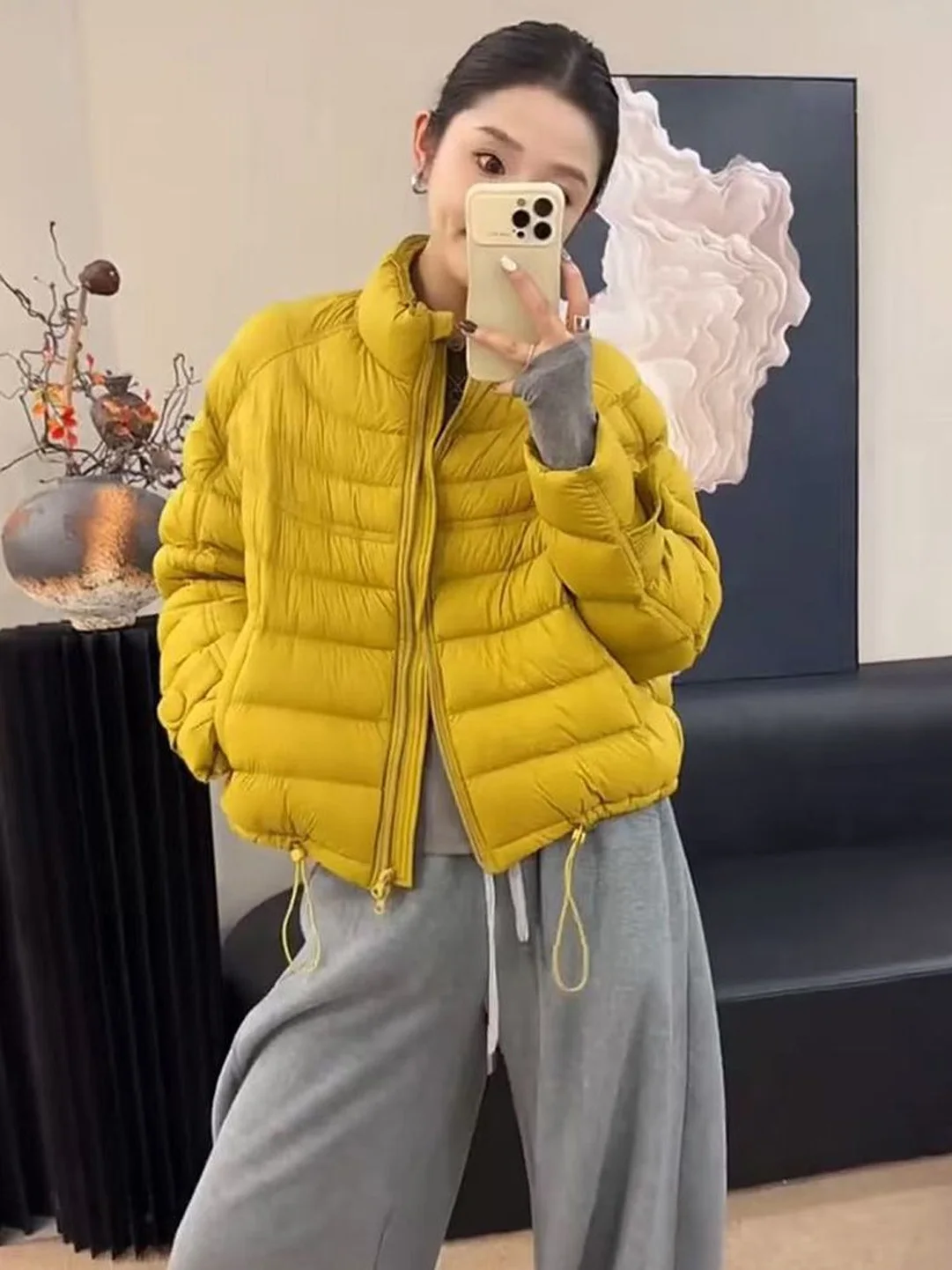 Корейская зимняя женская куртка с воротником-стойкой, утепленная, свободного кроя, из высококачественного хлопка, модная, для повседневной носки
Корейская зимняя женская куртка с воротником-стойкой, утепленная, свободного кроя, из высококачественного хлопка, модная, для повседневной носки