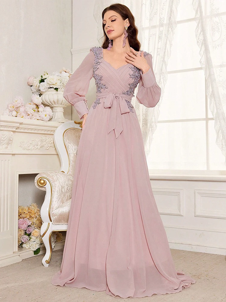 Elegant High Waist Long Sleeve Women's Dress Fashionable Pure Style for Wedding Dinner Party City Commuting Polyester Blend S...
Elegant High Waist Long Sleeve Women's Dress Fashionable Pure Style for Wedding Dinner Party City Commuting Polyester Blend S...