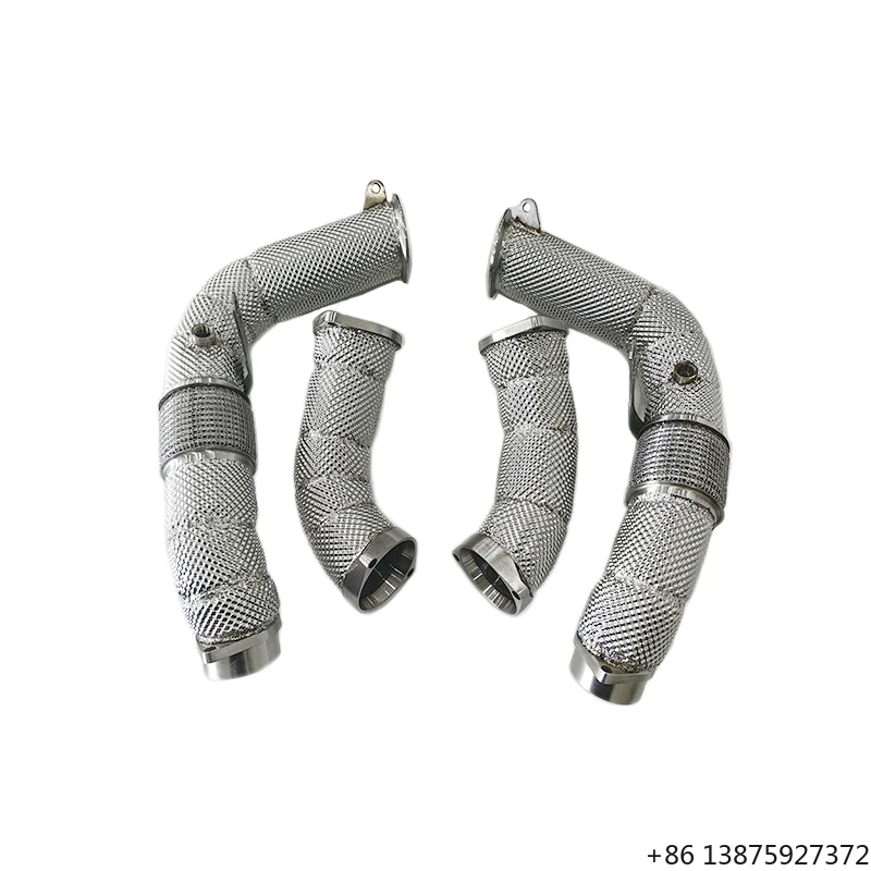 Высокопроизводительный даунпайп для M5 M6 G90 G99 F90 M5 LCI 4.4T 2024-2025 из SUS304 с теплозащитным экраном, система выхлопной системы с коллектором для повышения производительности
Высокопроизводительный даунпайп для M5 M6 G90 G99 F90 M5 LCI 4.4T 2024-2025 из SUS304 с теплозащитным экраном, система выхлопной системы с коллектором для повышения производительности