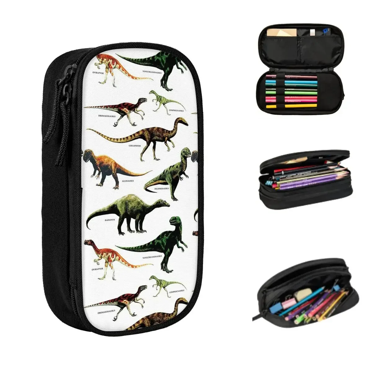 DINOSAUR SPECIES VINTAGE RETRO 80s DINO DINOSAURS Pencil Cases Pen Bags Pen Box Pencil Pouch For Boys Girls Students Stationery
DINOSAUR SPECIES VINTAGE RETRO 80s DINO DINOSAURS Pencil Cases Pen Bags Pen Box Pencil Pouch For Boys Girls Students Stationery