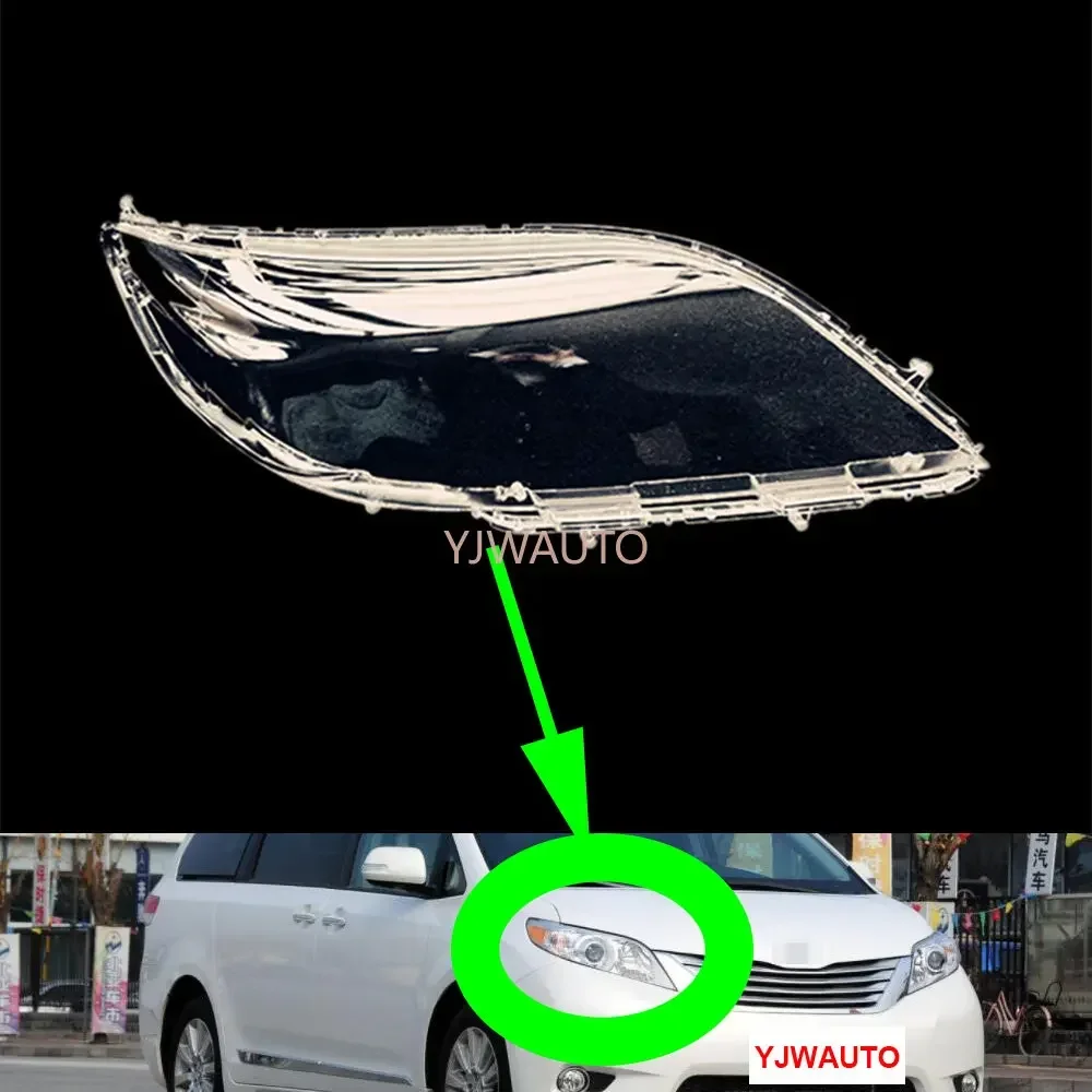 For Toyota Sienna 2011 2012 2013 2014 2015 Headlight Cover Car Headlamp Lens Glass Replacement Front Lampshade Auto Shell
For Toyota Sienna 2011 2012 2013 2014 2015 Headlight Cover Car Headlamp Lens Glass Replacement Front Lampshade Auto Shell