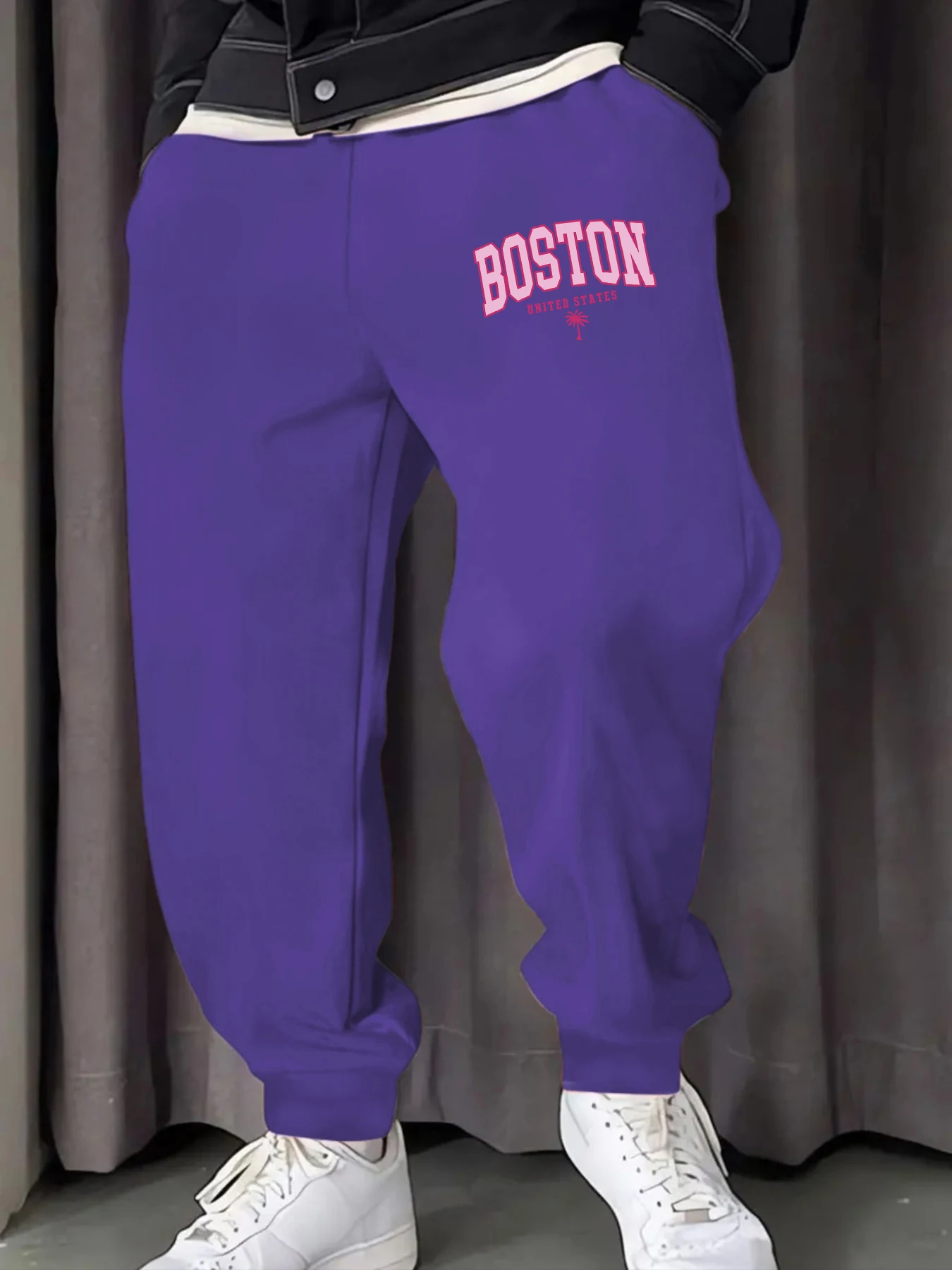 Boston United States Print Male Sweatpant Autumn Multicolor Pants Warm Fleece Streetwear Joggers Jogging Unisex Britches
Boston United States Print Male Sweatpant Autumn Multicolor Pants Warm Fleece Streetwear Joggers Jogging Unisex Britches