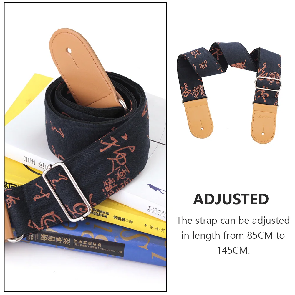 Cotton and Linen Guitar Shoulder Straps Belt Vintage Acoustic Double Tip Chinese Style Stylish Skin-friendly
Cotton and Linen Guitar Shoulder Straps Belt Vintage Acoustic Double Tip Chinese Style Stylish Skin-friendly