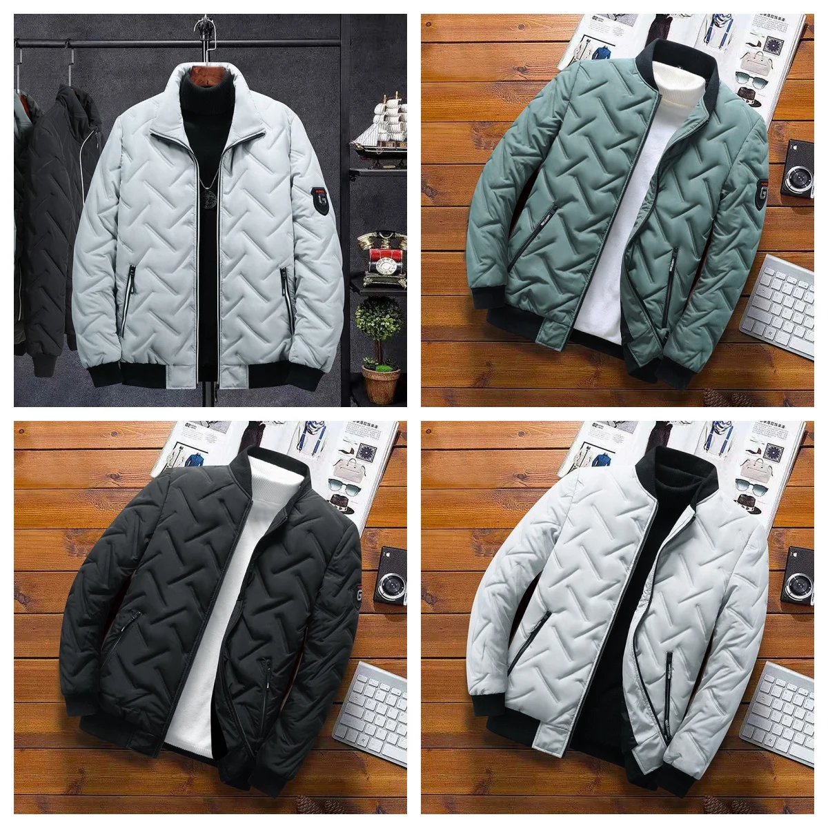 New 2025 autumn/winter jacket men's jacket Korean street wear casual jacket men's fashion clothing men's warm jacket 5XL
New 2025 autumn/winter jacket men's jacket Korean street wear casual jacket men's fashion clothing men's warm jacket 5XL