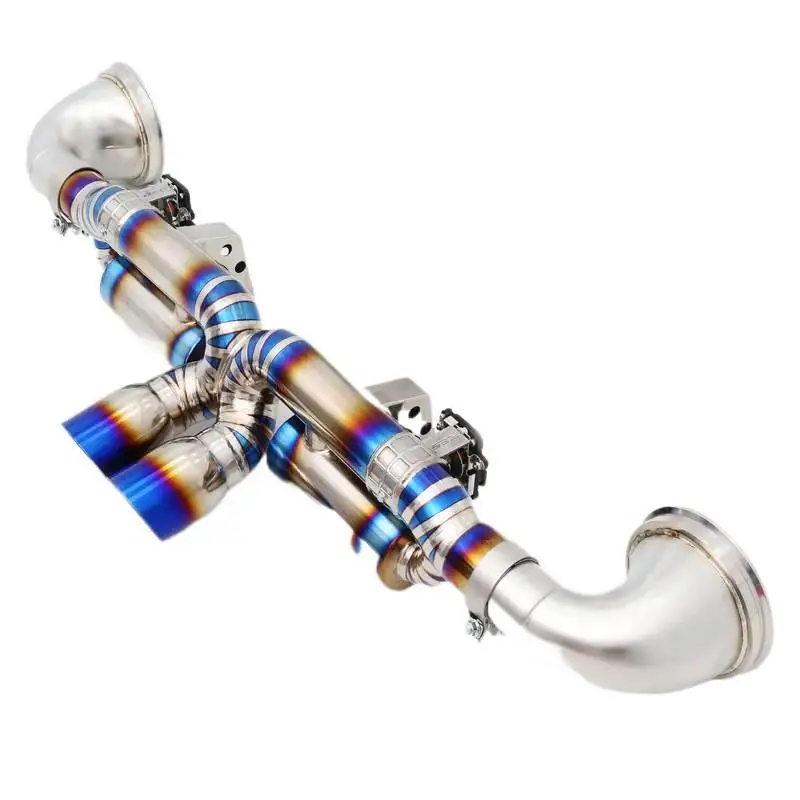 OEM Custom 4.0 GT3/GT3 RS Exhaust System 304 Stainless Steel/Titanium Valved Exhaust Pipes
OEM Custom 4.0 GT3/GT3 RS Exhaust System 304 Stainless Steel/Titanium Valved Exhaust Pipes