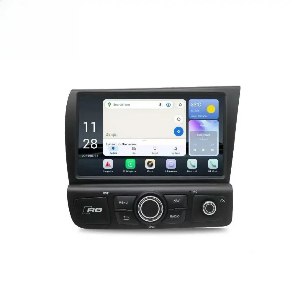RoadNavi 8'' Android Portable GPS Car Radio with DSP & Amplifier for R8 2007-2015 Wireless CarPlay 4G
RoadNavi 8'' Android Portable GPS Car Radio with DSP & Amplifier for R8 2007-2015 Wireless CarPlay 4G