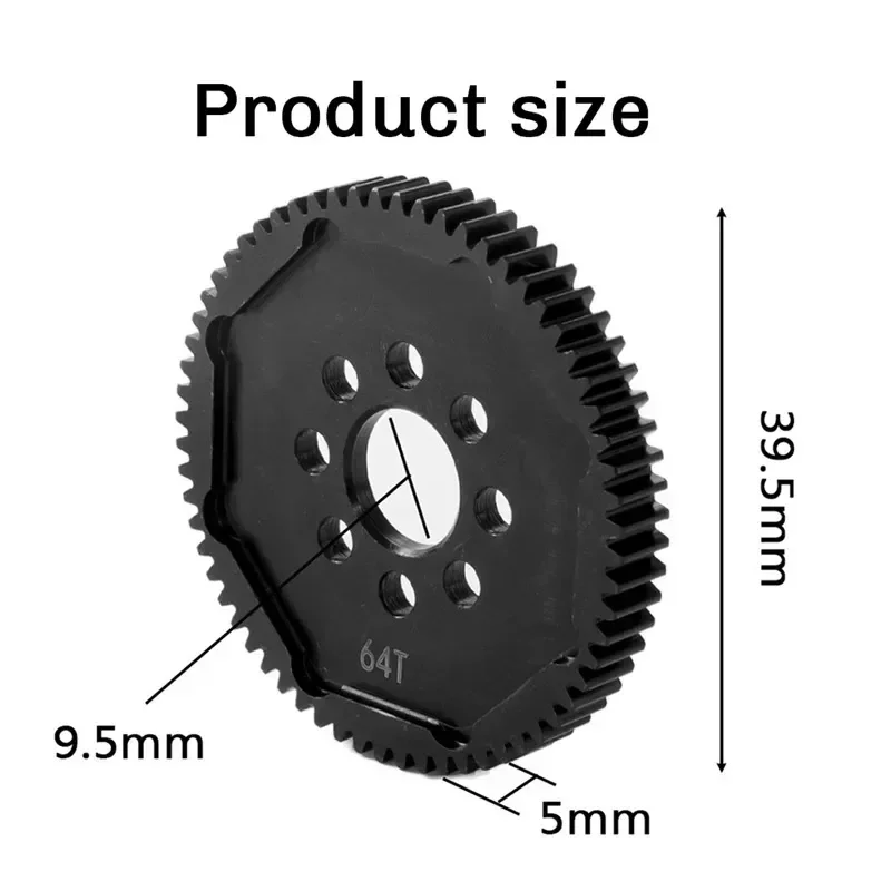 Metal (86T)51714 Module Spur Gear For Tamiya TT-02TYPETT02D TB05 TB07 RC Car Upgrade Parts Accessories
Metal (86T)51714 Module Spur Gear For Tamiya TT-02TYPETT02D TB05 TB07 RC Car Upgrade Parts Accessories
