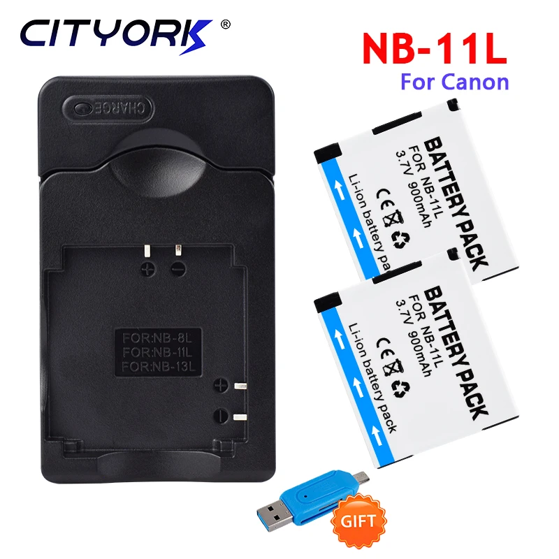 CITYORK NB-11L NB11L NB 11L Battery+LED Smart Charger For Canon A2600 A3500 A4000IS IXUS 125 132 140 240 245 265 155 HS Camera
CITYORK NB-11L NB11L NB 11L Battery+LED Smart Charger For Canon A2600 A3500 A4000IS IXUS 125 132 140 240 245 265 155 HS Camera