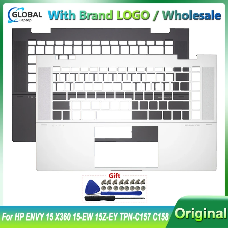 Original New Laptop Case for HP ENVY 15 X360 15-EW 15Z-EY TPN-C157 TPN-C158 Palmrest Upper Cover Top Case Silver Brown Replace
Original New Laptop Case for HP ENVY 15 X360 15-EW 15Z-EY TPN-C157 TPN-C158 Palmrest Upper Cover Top Case Silver Brown Replace
