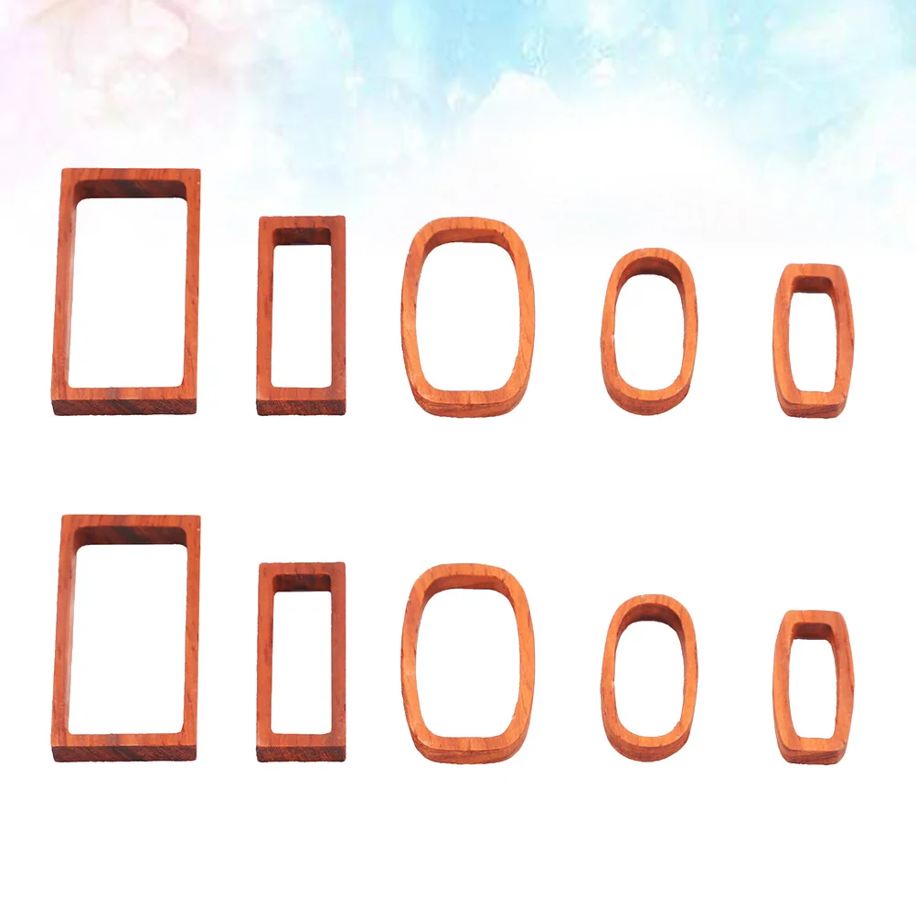 10pcs Sandalwood Pendant Molds Wooden Frame Diy Jewelry Making Craft Mold For Necklace Keychain Epoxy Resin Casting
10pcs Sandalwood Pendant Molds Wooden Frame Diy Jewelry Making Craft Mold For Necklace Keychain Epoxy Resin Casting