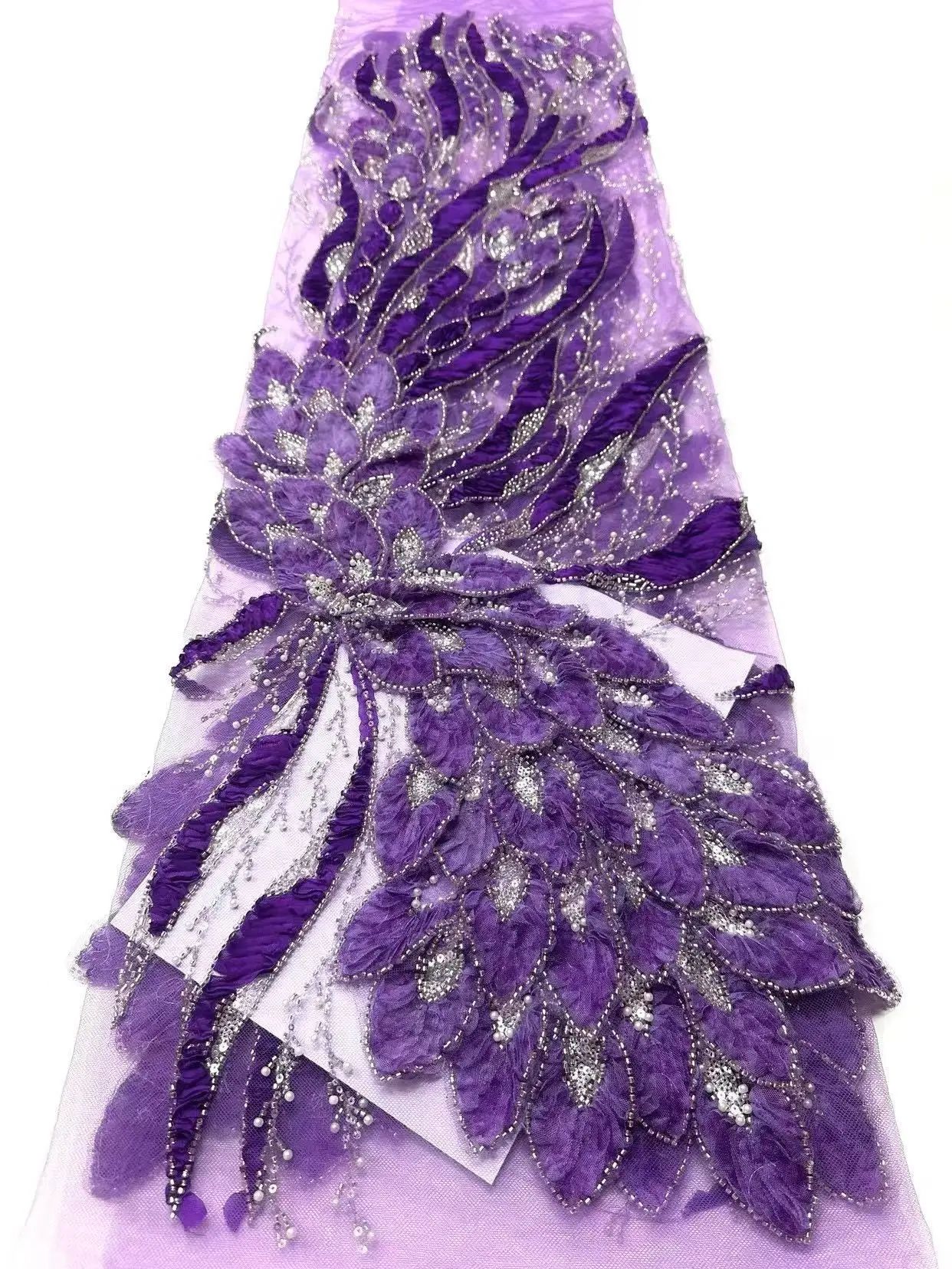 Lace Fabric, Nigerian Tulle with Sequins Embroidery, Beads, Stone Prom Dresses, Sewing, High Quality, 2026, DP0519 ,5Yards
Lace Fabric, Nigerian Tulle with Sequins Embroidery, Beads, Stone Prom Dresses, Sewing, High Quality, 2026, DP0519 ,5Yards