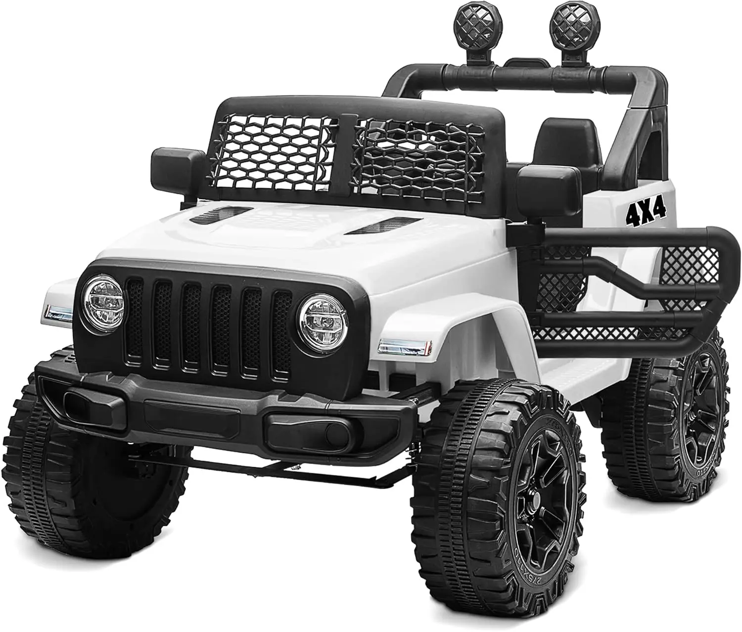 Ride On Truck 12V Battery Powered Electric Kids Car Vehicle Toy with DIY License Plate, 4 Wheeler Quad, Parent Remote Control, M
Ride On Truck 12V Battery Powered Electric Kids Car Vehicle Toy with DIY License Plate, 4 Wheeler Quad, Parent Remote Control, M