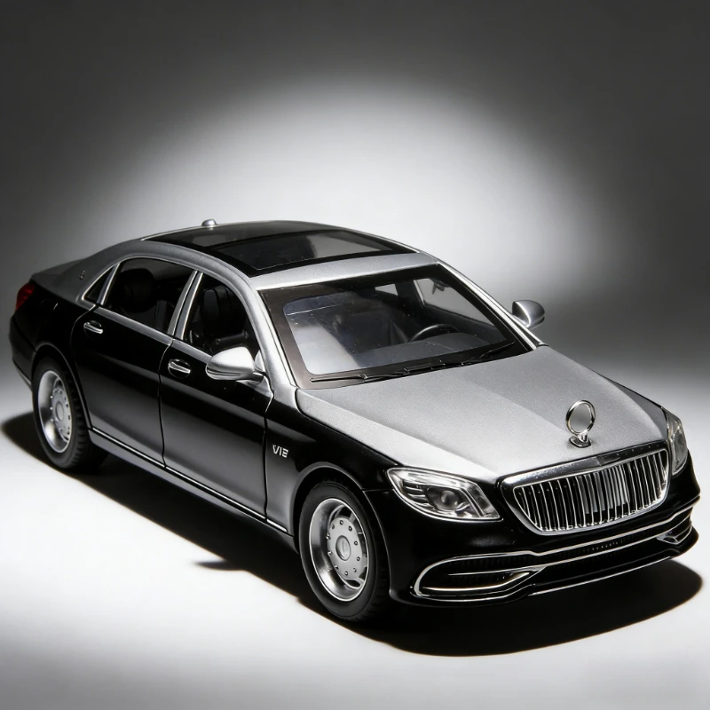 Модель автомобиля S650 из сплава, масштаб 1:32, со звуком и светом, откатывающаяся, с шестью открывающимися дверями, детская игрушка, креативное персонализированное декоративное украшение
Модель автомобиля S650 из сплава, масштаб 1:32, со звуком и светом, откатывающаяся, с шестью открывающимися дверями, детская игрушка, креативное персонализированное декоративное украшение