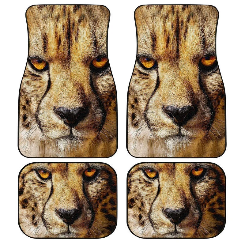 Cheetah Car Floor Mats Custom Wild Animal Car Interior Accessories 4PCs Pack 
Cheetah Car Floor Mats Custom Wild Animal Car Interior Accessories 4PCs Pack