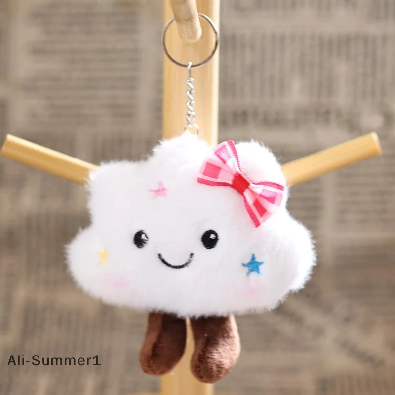 【E】1Pcs White Cloud Keychain Doll Plush Toy Mini Couple Backpack Pendant Cartoon Doll Book Bag Decoration DIY Accessories
【E】1Pcs White Cloud Keychain Doll Plush Toy Mini Couple Backpack Pendant Cartoon Doll Book Bag Decoration DIY Accessories